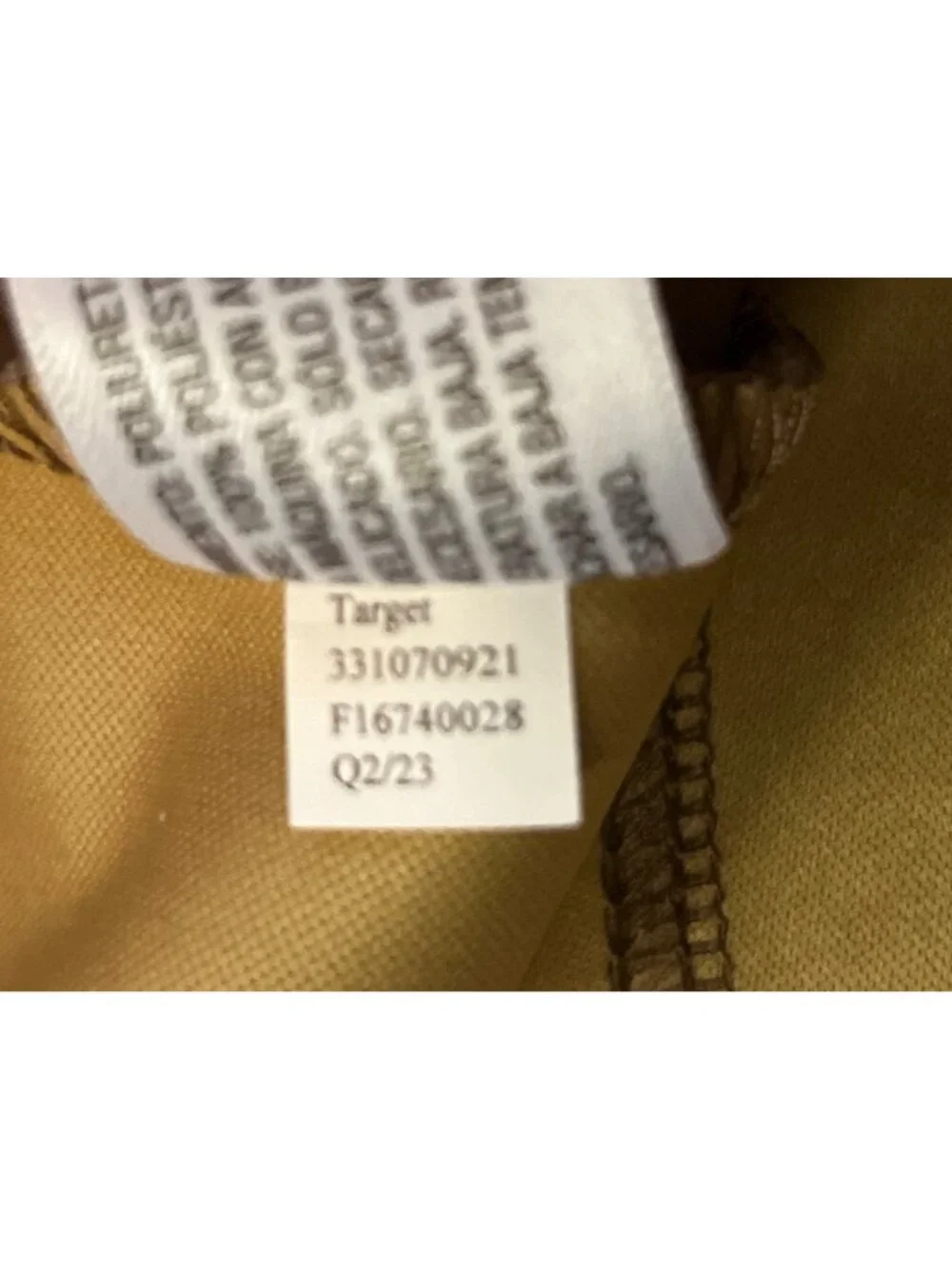 Wild Fable Faux Leather Flare Pants Womens 16 Brown Low Rise Leather Used - Picture 12 of 13
